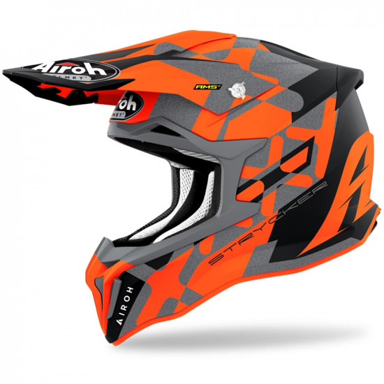 Airoh Strycker XXX Orange Matt MX Helmet