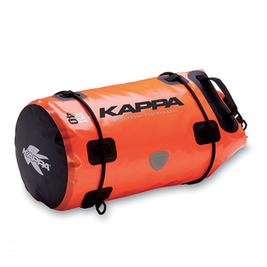 Kappa Orange Dry Pack Bag 40L Motorcycle Luggage - SKU WA405F