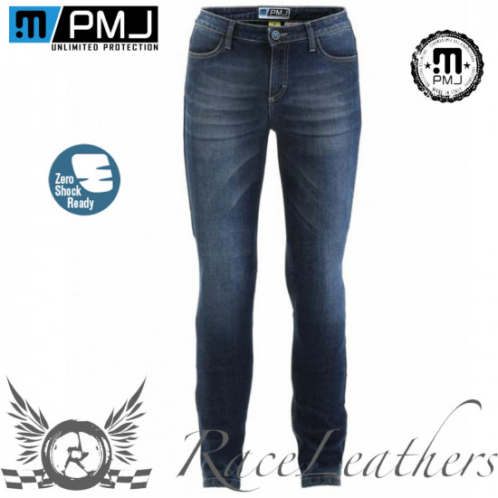 PMJ Rider Ladies Jeans Mid Motorcycle Jeans - SKU 16RIDERWM26