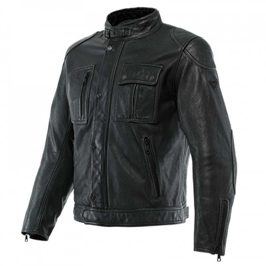 Dainese Atlas Leather Jacket Black