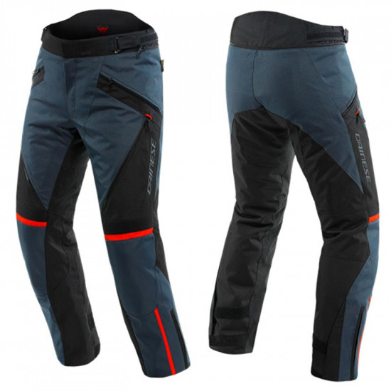 Dainese Tempest 3 D-Dry Black Red Trousers Mens Motorcycle Trousers - SKU 914/167459180E44