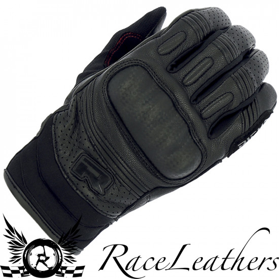 Richa Protect Summer 2 Glove Black Mens Motorcycle Gloves - SKU 081/PROSU2/BK/01