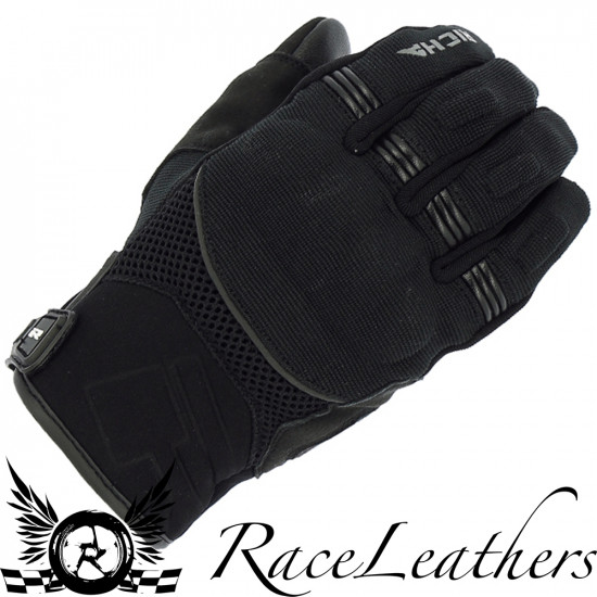 Richa Scope Glove Black Mens Motorcycle Gloves - SKU 081/SCOPE/BK/02