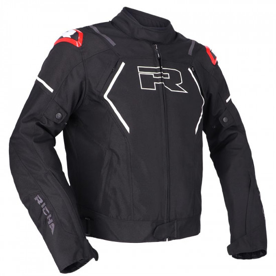 Richa Vendetta Black White Red Jacket