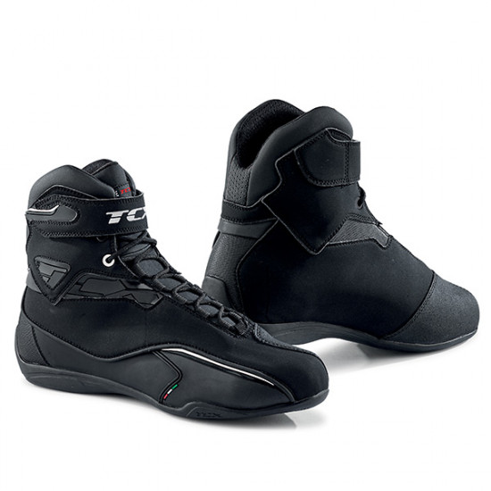 TCX Zeta WP Waterproof Black Mens Motorcycle Racing Boots - SKU 130/9581W/NER/36