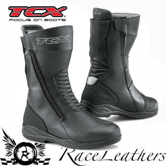 TCX X-Tour Evo Lady Gore-tex Black Mens Motorcycle Touring Boots - SKU 130/7125G/BLK/38