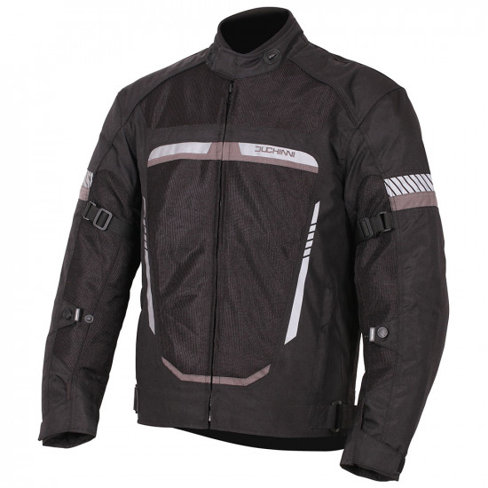Duchinni Mistral Jacket Black/Gun £109.99 Mens Motorcycle Jackets - SKU DJMIS832X from RaceLeathers Motorcycle Clothing