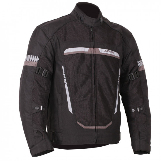 Duchinni Mistral Jacket Black/Gun £109.99 Mens Motorcycle Jackets - SKU DJMIS832X from RaceLeathers Motorcycle Clothing