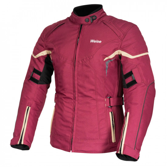 Weise Nashua Jacket Wine £219.99 Ladies Motorcycle Jackets - SKU WJNAS3508 from RaceLeathers Motorcycle Clothing
