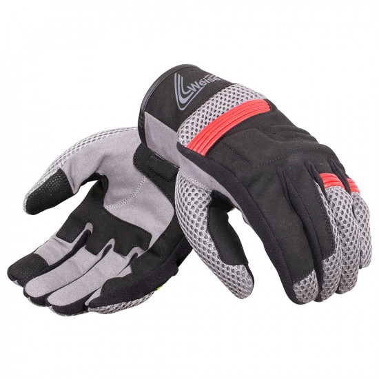 Weise Kona Gloves Black/Red £39.99 Mens Motorcycle Gloves - SKU WGKON852X from RaceLeathers Motorcycle Clothing