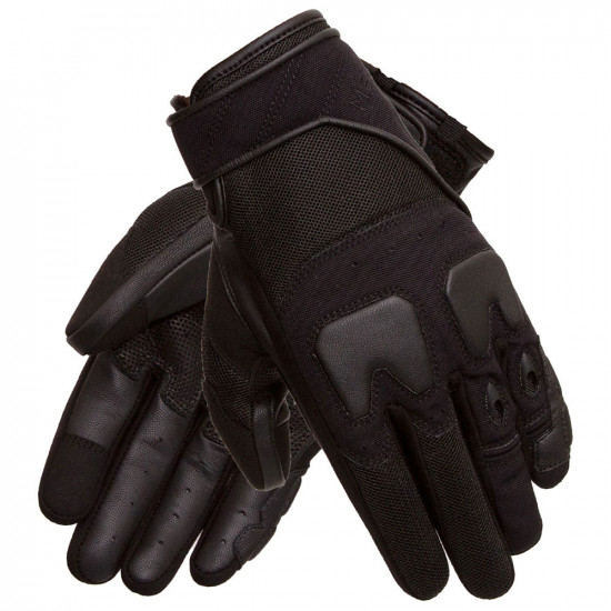 Merlin Kaplan Air Mesh Explorer Glove Black Mens Motorcycle Gloves - SKU MLG041/BLK/2XL