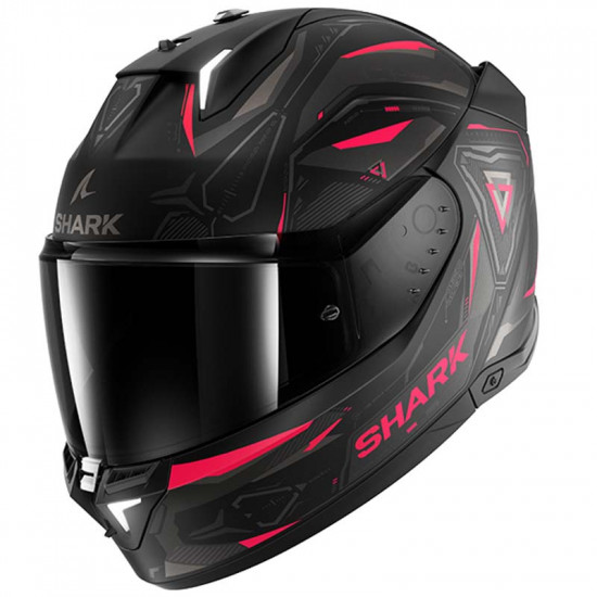 Shark Skwal i3 Linik Matt Black Violet £294.49 Full Face Helmets - SKU 210/HE0823E/KVA1 from RaceLeathers Motorcycle Clothing