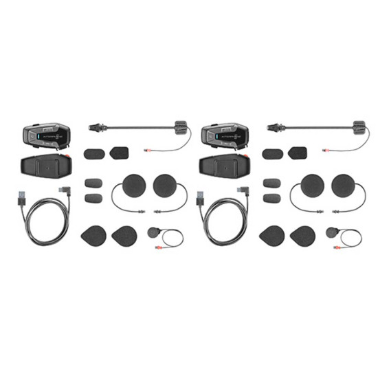 Interphone U-com 6R Twin Pack Headset Intercom £223.99 Intercom Systems - SKU 010/INTPUCOM6RTP from RaceLeathers Motorcycle Clothing
