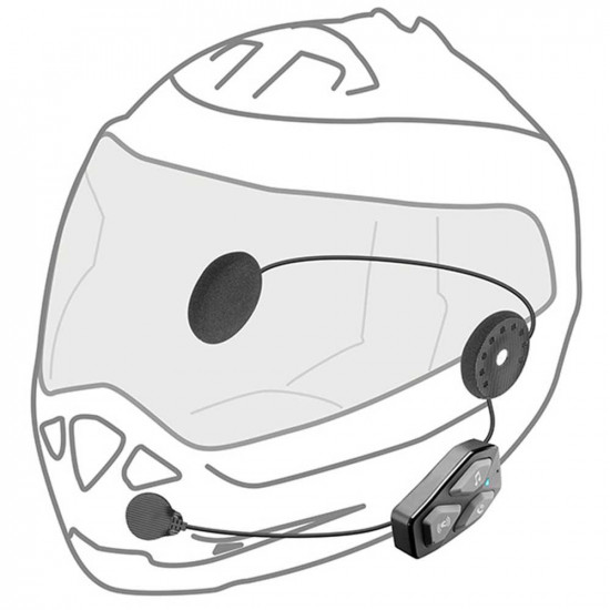 Interphone UCom 3 Twin Pack Intercom £189.99 Intercom Systems - SKU 010/INTPUCOM3TP from RaceLeathers Motorcycle Clothing
