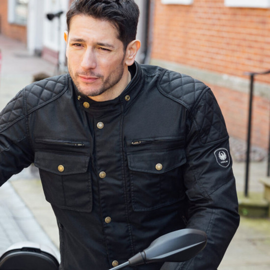 Merlin Perton II Black Jacket £399.99 Mens Motorcycle Jackets - SKU MTP135/BLK/SML from RaceLeathers Motorcycle Clothing