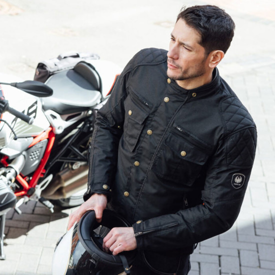 Merlin Perton II Black Jacket £399.99 Mens Motorcycle Jackets - SKU MTP135/BLK/SML from RaceLeathers Motorcycle Clothing