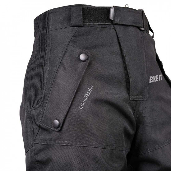 Bike It Triple Black Waterproof Trousers £99.95 Mens Motorcycle Trousers - SKU TRS21XS from RaceLeathers Motorcycle Clothing