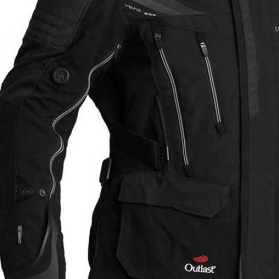 Halvarssons Mora Black Waterproof £639.95 Mens Motorcycle Jackets - SKU 7102106020046 from RaceLeathers Motorcycle Clothing