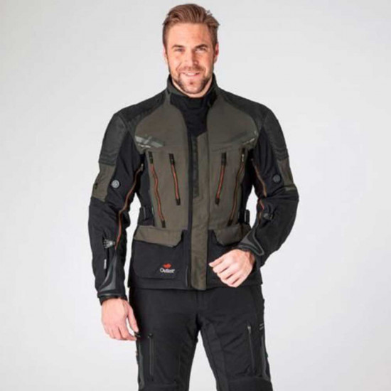 Halvarssons Mora Black Green Waterproof £639.99 Mens Motorcycle Jackets - SKU 7102106020748 from RaceLeathers Motorcycle Clothing