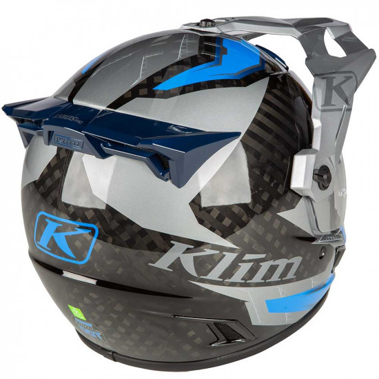 Klim Krios Pro Ventura Electric Blue Helmet Full Face Helmets - SKU 3900-000-120-014