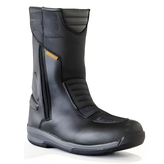Richa Oberon Black Waterproof Boots £169.99 Mens Motorcycle Touring Boots - SKU 084/4OBWP/BK/40 from RaceLeathers Motorcycle Clothing