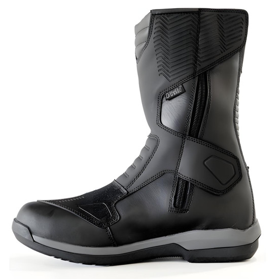 Richa Oberon Black Waterproof Boots £169.99 Mens Motorcycle Touring Boots - SKU 084/4OBWP/BK/40 from RaceLeathers Motorcycle Clothing