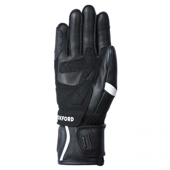 Oxford RP-5 2.0 Ladies Glove Black White £59.99 Ladies Motorcycle Gloves - SKU GW193402L from RaceLeathers Motorcycle Clothing