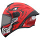 MT Targo S Toby Matt Red Helmet