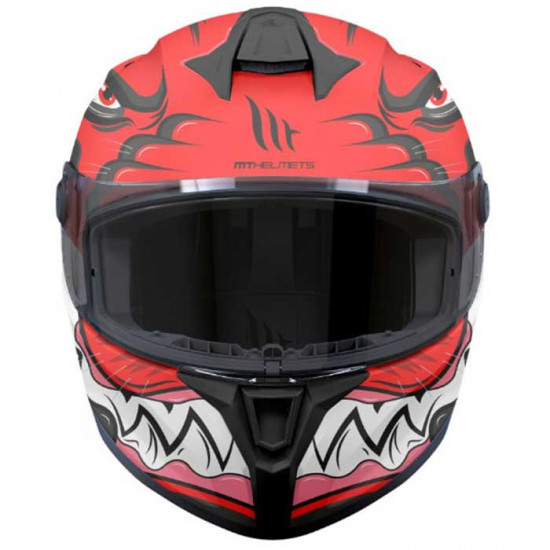 MT Targo S Toby Matt Red Helmet £89.99 Full Face Helmets - SKU M1343A522523 from RaceLeathers Motorcycle Clothing