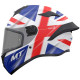 MT Targo S Britain Gloss Red White Blue Helmet