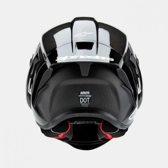Alpinestars R10 Solid Black Carbon £849.99 Full Face Helmets - SKU 82001241902XXL from RaceLeathers Motorcycle Clothing