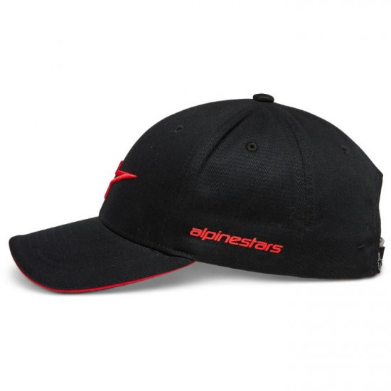 Alpinestars Rostrum Hat Black Red £34.99 Casual Wear - SKU 1232810001030 from RaceLeathers Motorcycle Clothing