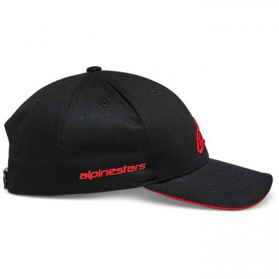 Alpinestars Rostrum Hat Black Red £34.99 Casual Wear - SKU 1232810001030 from RaceLeathers Motorcycle Clothing