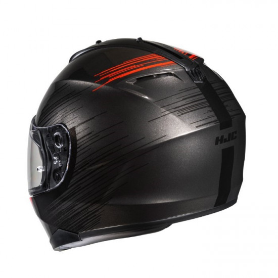 HJC C70N Sway Red £149.99 Full Face Helmets - SKU C70NSRXS from RaceLeathers Motorcycle Clothing