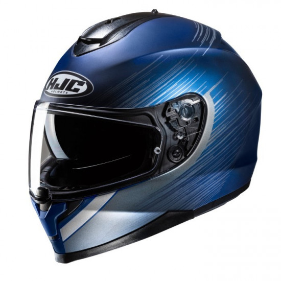 HJC C70N Sway Blue £149.99 Full Face Helmets - SKU C70NSUXS from RaceLeathers Motorcycle Clothing