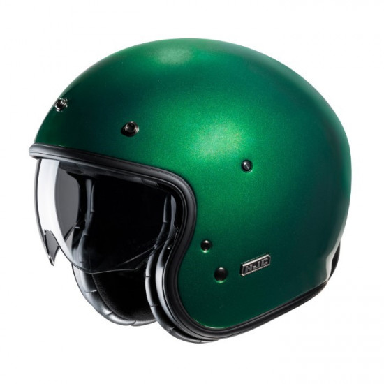 HJC V31 Green Open Face Helmets - SKU V31GXS