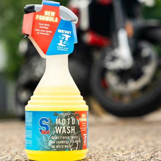 S100 Moto Bike Wash 750ml £17.99 Road Bike Accessories - SKU DW3400 from RaceLeathers Motorcycle Clothing