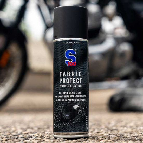 S100 Fabric Protect Waterproofing Spray £11.99 Rider Accessories - SKU DW3470 from RaceLeathers Motorcycle Clothing