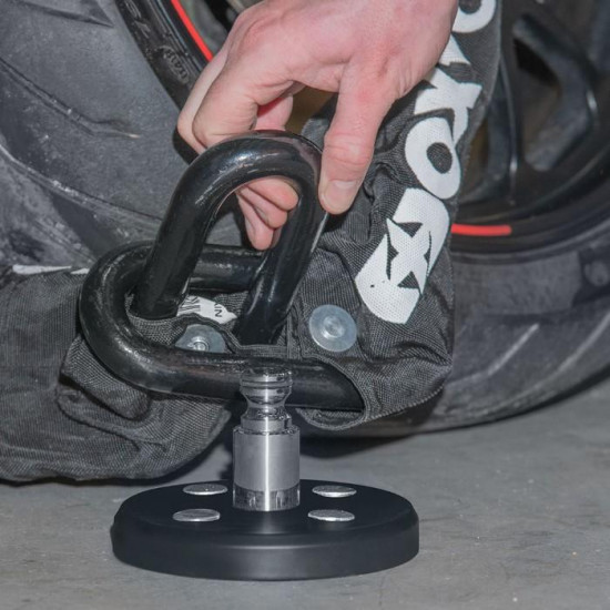 Oxford Beast Floor Lock £239.99 Security - SKU LK115 from RaceLeathers Motorcycle Clothing