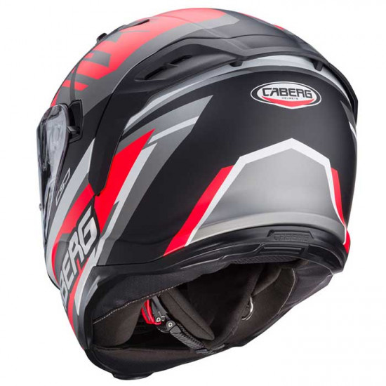 Caberg Avalon X Kira Matt Black/Grey/Red Full Face Helmets - SKU 0823747