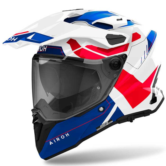 Airoh Commander 2 Reveal Blue Red