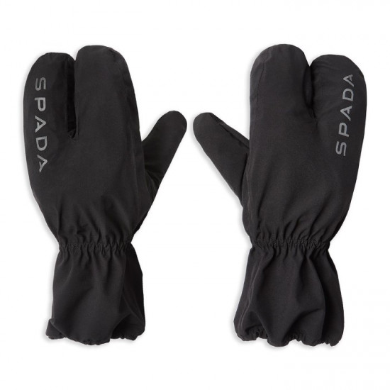 Spada Acqua Shield Waterproof Overmitts Black £12.99 Mens Motorcycle Gloves - SKU 0847866 from RaceLeathers Motorcycle Clothing