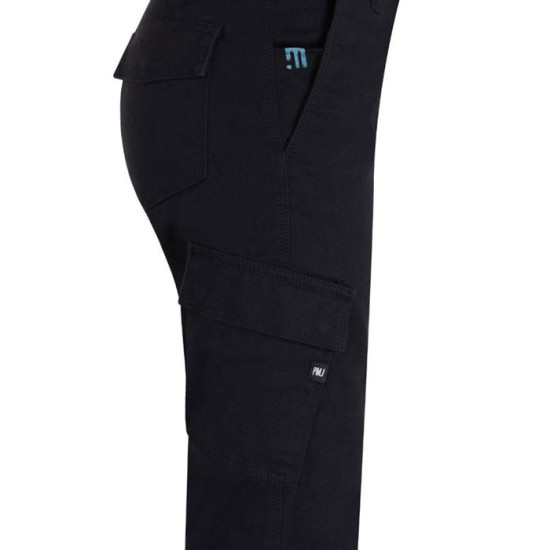 PMJ Lady Electra Black  Cargo Pants £189.95 Motorcycle Jeans - SKU 16ELECCPLB26 from RaceLeathers Motorcycle Clothing