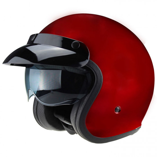 Viper RSV06 Plus Burgundy £64.95 Open Face Helmets - SKU A382BurgundyXS from RaceLeathers Motorcycle Clothing