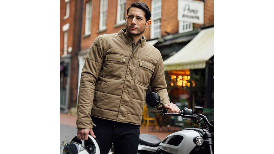Merlin Codsall Tan Baffle Jacket