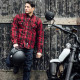 Merlin Axe Hydro Waterproof Riding Shirt Red