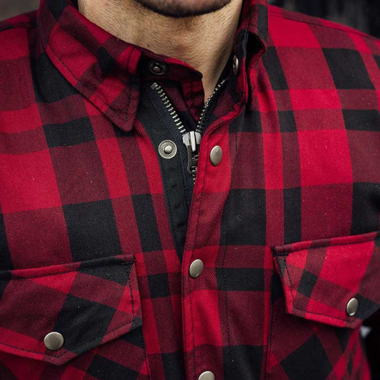 Merlin Axe Hydro Waterproof Riding Shirt Red £199.99 Mens Motorcycle Jackets - SKU MWP199/RED/SML from RaceLeathers Motorcycle Clothing