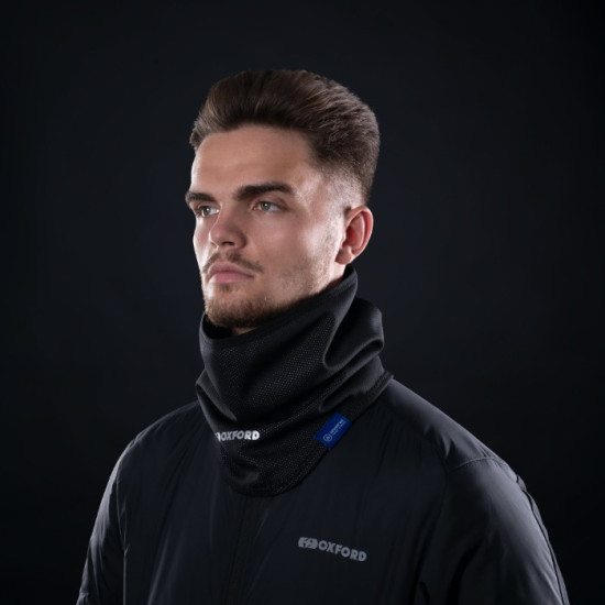 Oxford Advanced Storm Collar Black £24.99 Waterproofs - SKU RM2151012XL3XL from RaceLeathers Motorcycle Clothing