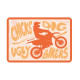 Oxford Garage Metal Sign: Chicks Dig Ugly Bikers