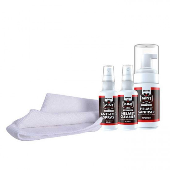 Oxford Mint Helmet Care Kit £24.99 Rider Accessories - SKU OC303 from RaceLeathers Motorcycle Clothing